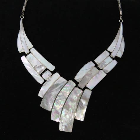 versace mother of pearl necklace|Icon Necklace Silver .